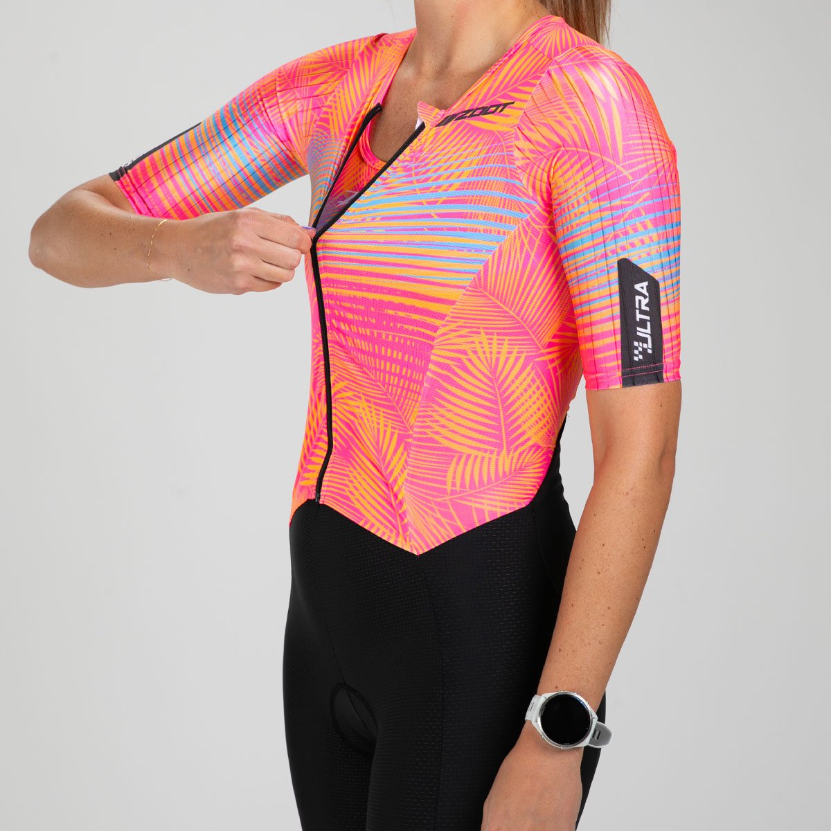 Zoot Sports TRI RACESUITS Women's Ultra Tri P1 Exos Racesuit - Club Aloha