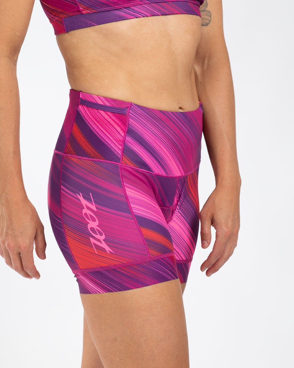 Zoot Sports TRI SHORTS Women's Ltd Tri 4" Short - IM Heat