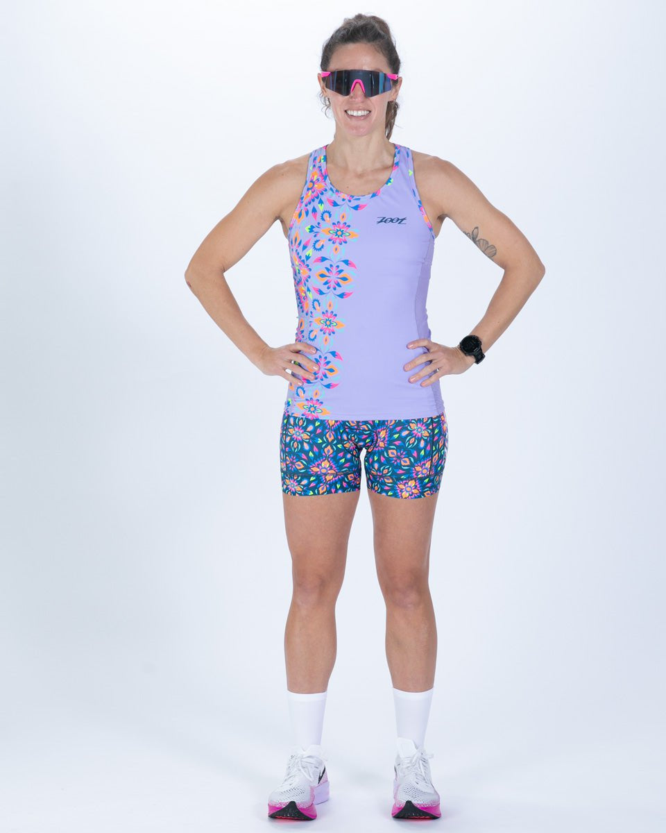 Zoot Sports TRI SHORTS Women's Ltd Tri 4" Short - Kaleidoscope