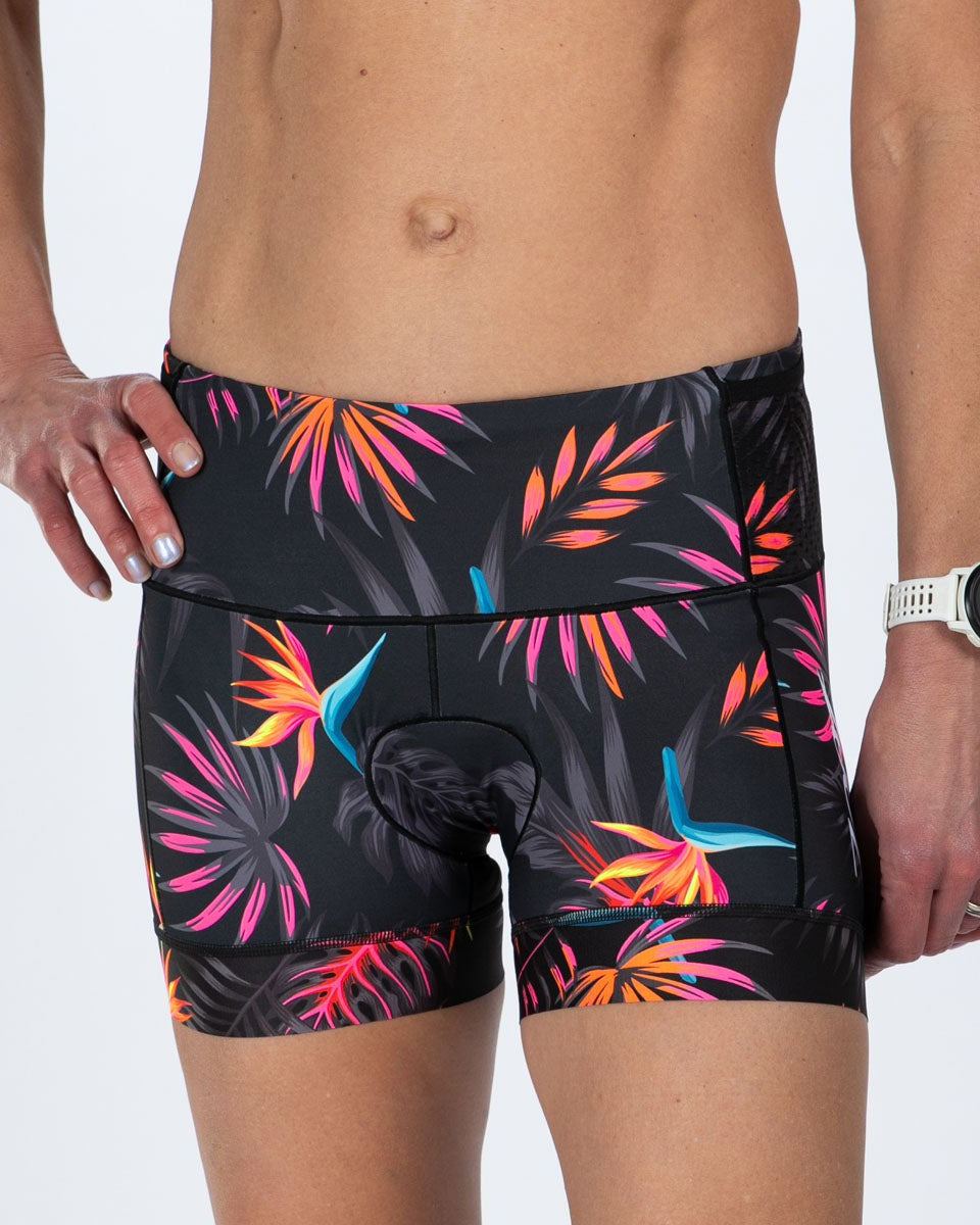 Zoot Sports TRI SHORTS Women's Ltd Tri 4" Short - Tropical Magic