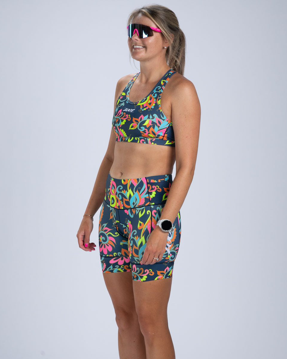 Zoot Sports TRI SHORTS Women's Ltd Tri 6" Short - Brave