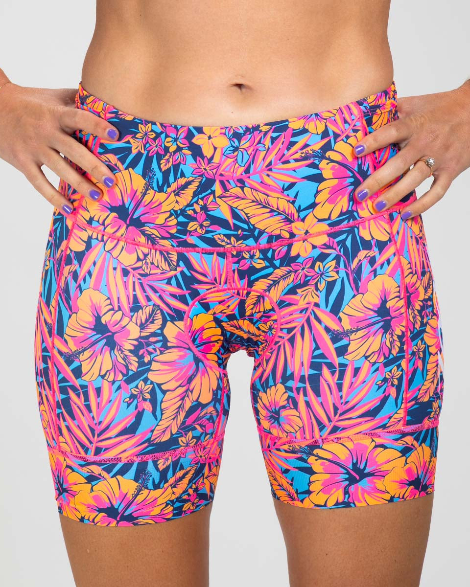 Zoot Sports TRI SHORTS Women's Ltd Tri 6" Short - Club Aloha