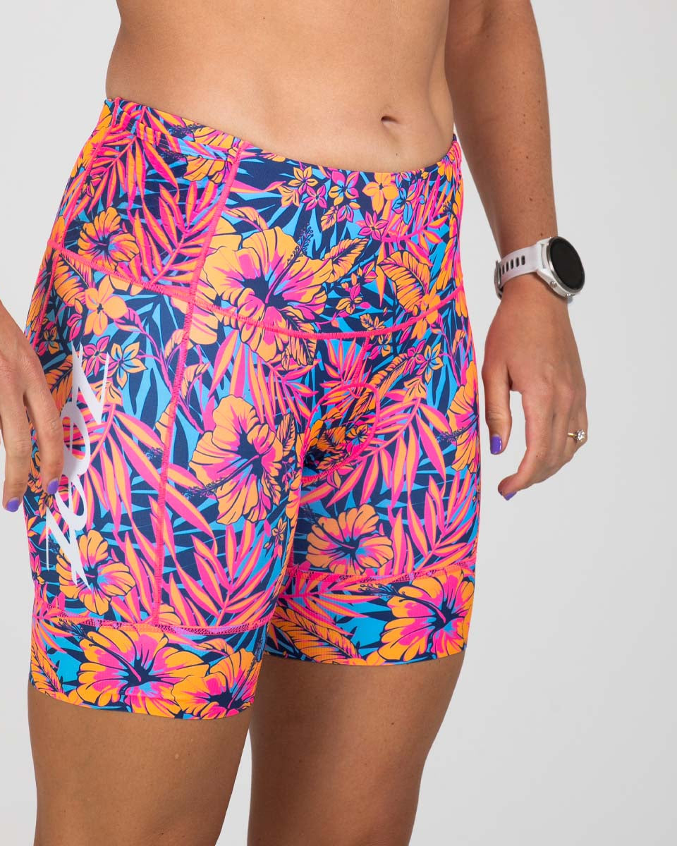 Zoot Sports TRI SHORTS Women's Ltd Tri 6" Short - Club Aloha