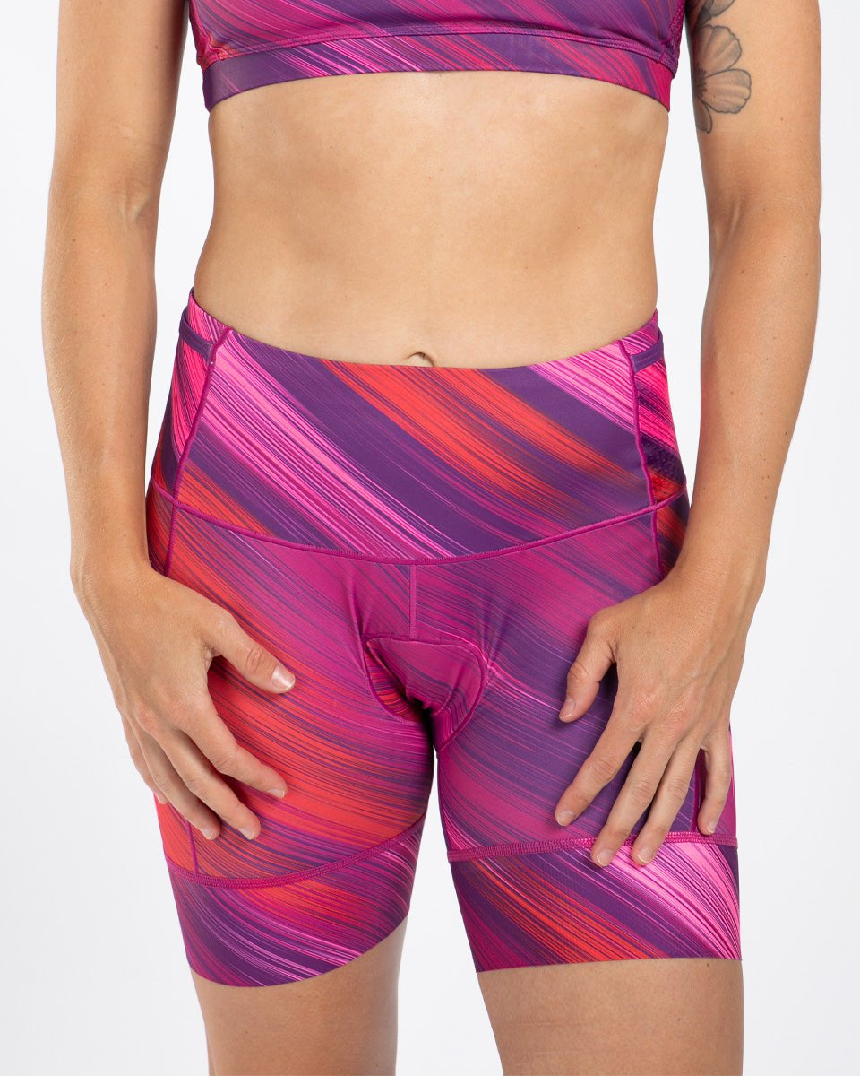 Zoot Sports TRI SHORTS Women's Ltd Tri 6" Short - IM Heat