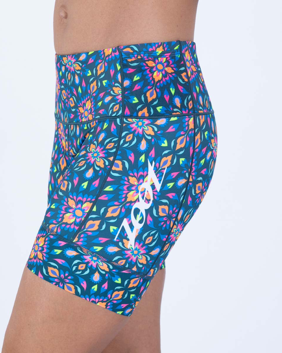 Zoot Sports TRI SHORTS Women's Ltd Tri 6" Short - Kaleidoscope