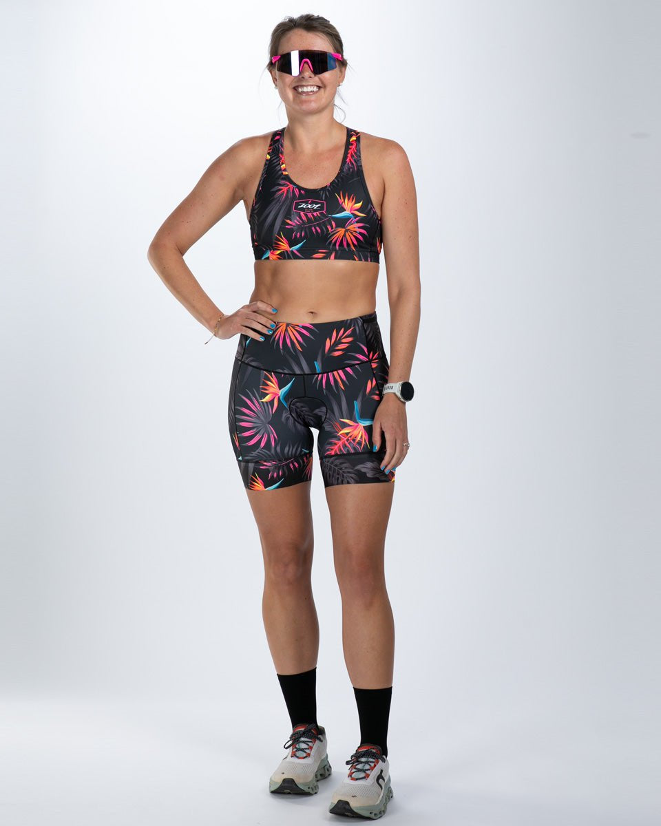 Zoot Sports TRI SHORTS Women's Ltd Tri 6" Short - Tropical Magic