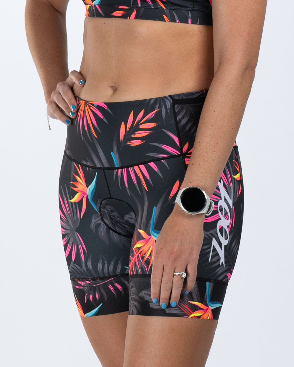 Zoot Sports TRI SHORTS Women's Ltd Tri 6" Short - Tropical Magic