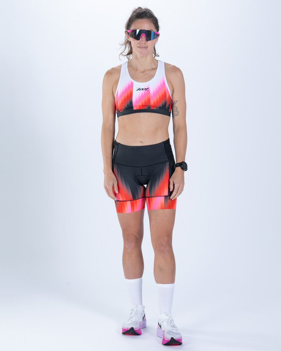 Zoot Sports TRI SHORTS Women's Ltd Tri 6" Short - Yo Yo Yo