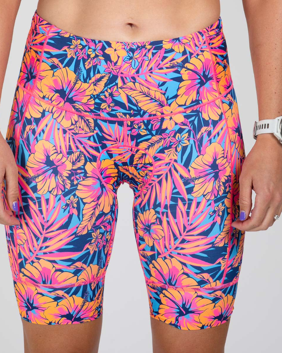 Zoot Sports TRI SHORTS Women's Ltd Tri 8" Short - Club Aloha