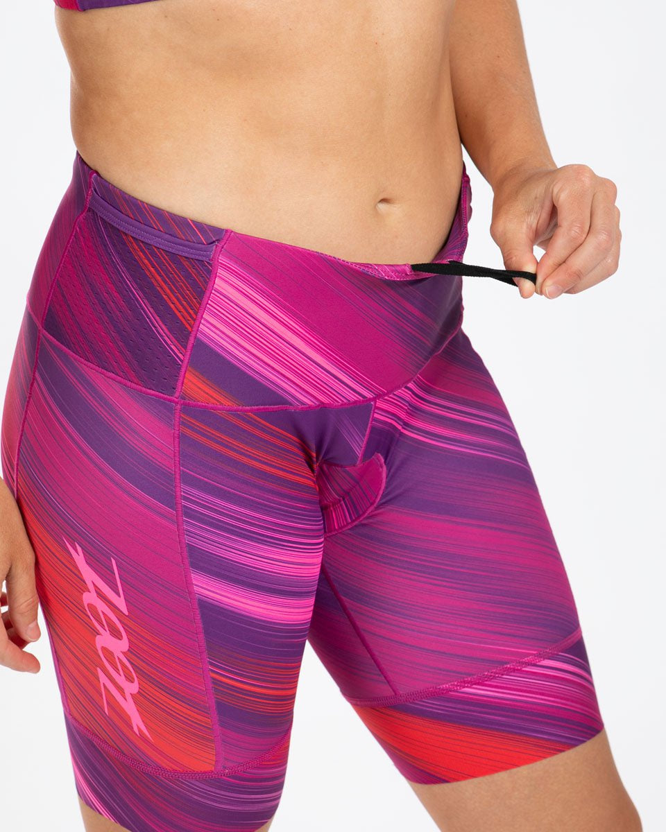Zoot Sports TRI SHORTS Women's Ltd Tri 8" Short - IM Heat