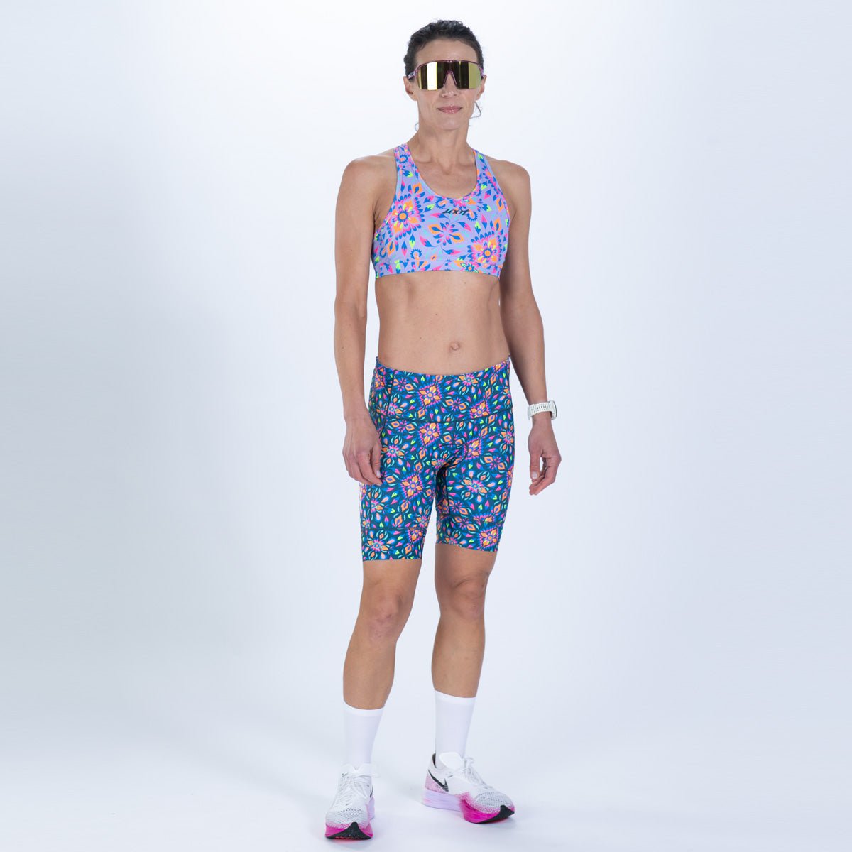 Zoot Sports TRI SHORTS Women's Ltd Tri 8" Short - Kaleidoscope