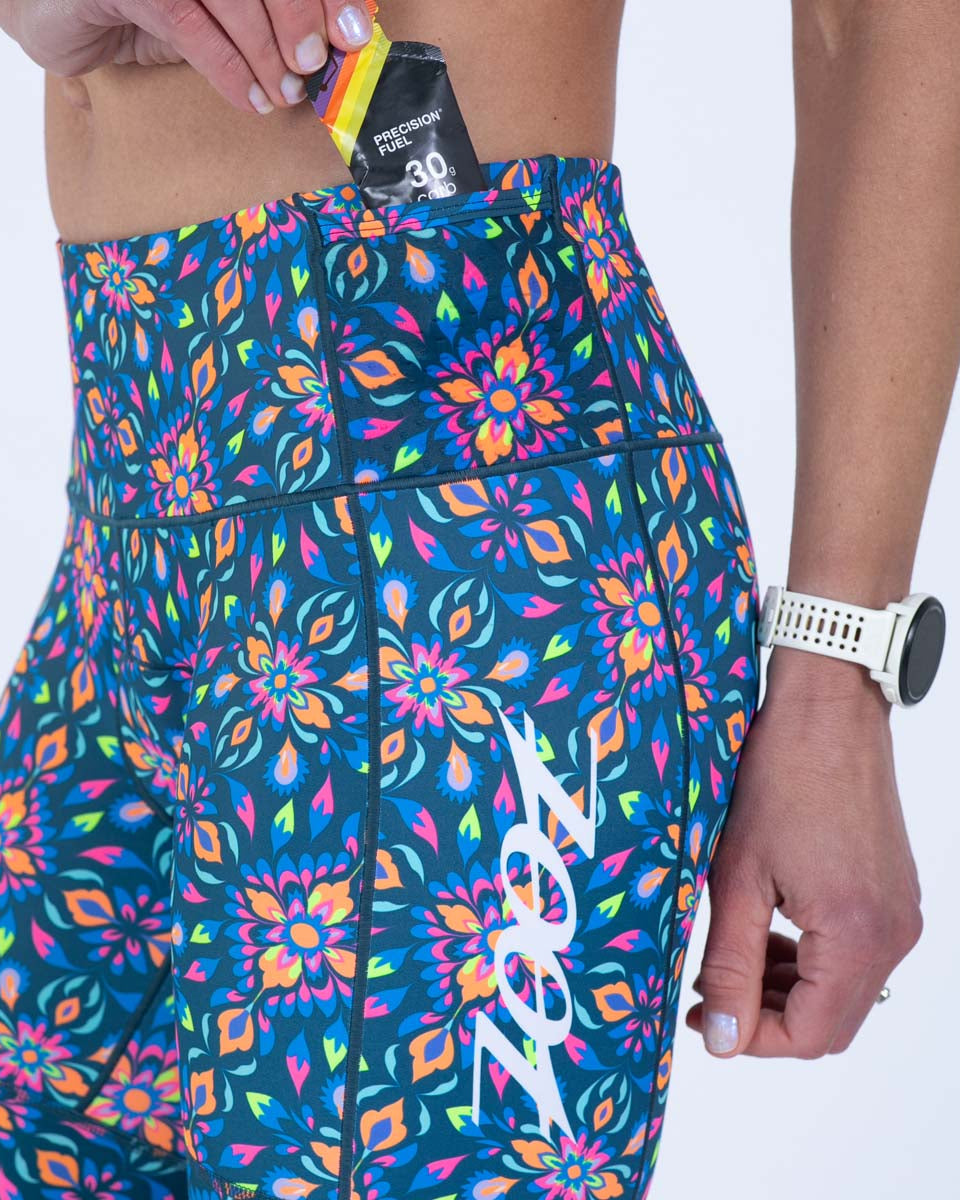 Zoot Sports TRI SHORTS Women's Ltd Tri 8" Short - Kaleidoscope