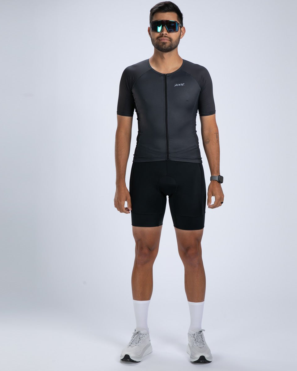 Zoot Sports TRI TOPS Men's Core Tri Aero Jersey - Jet Black