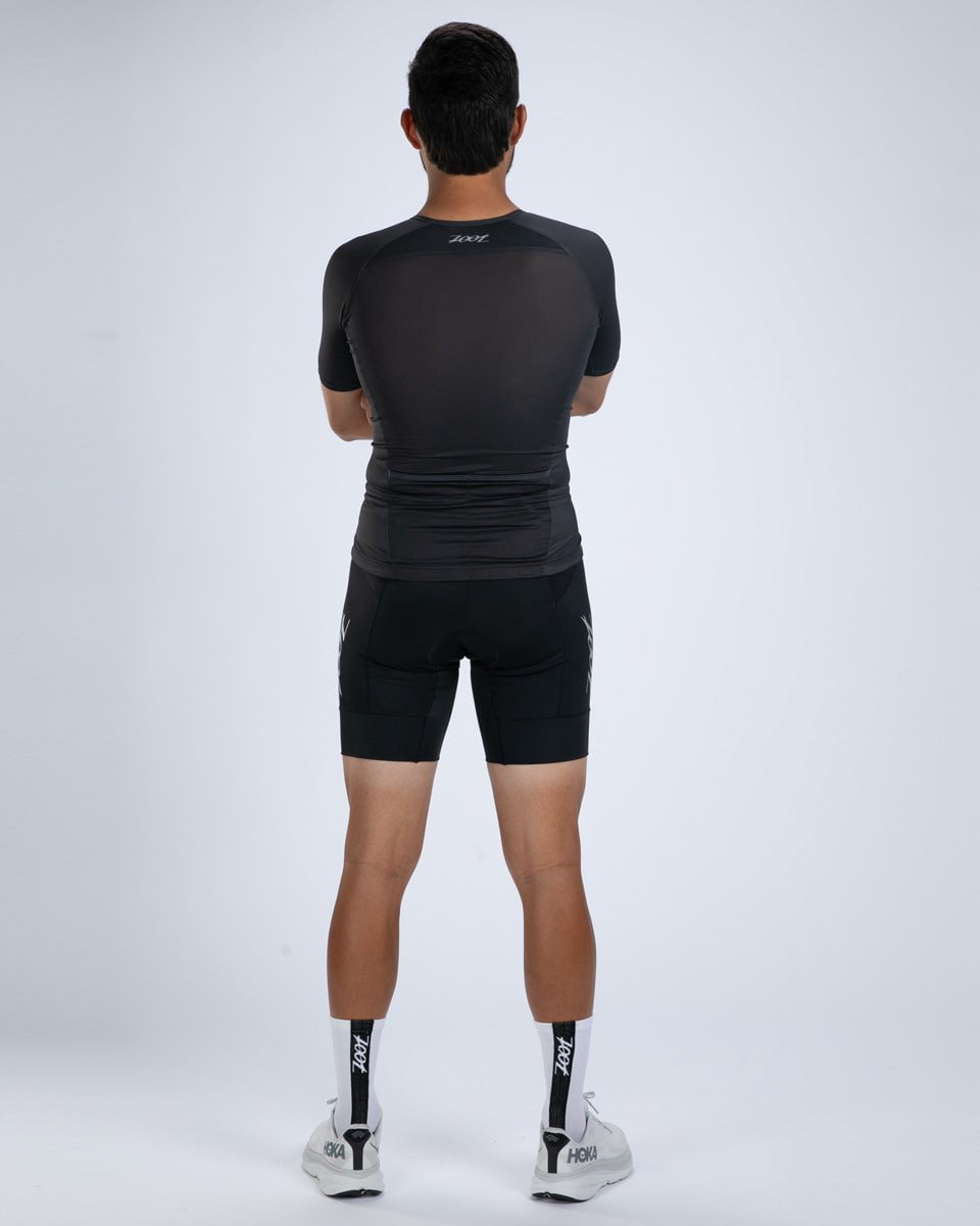 Zoot Sports TRI TOPS Men's Core Tri Aero Jersey - Jet Black