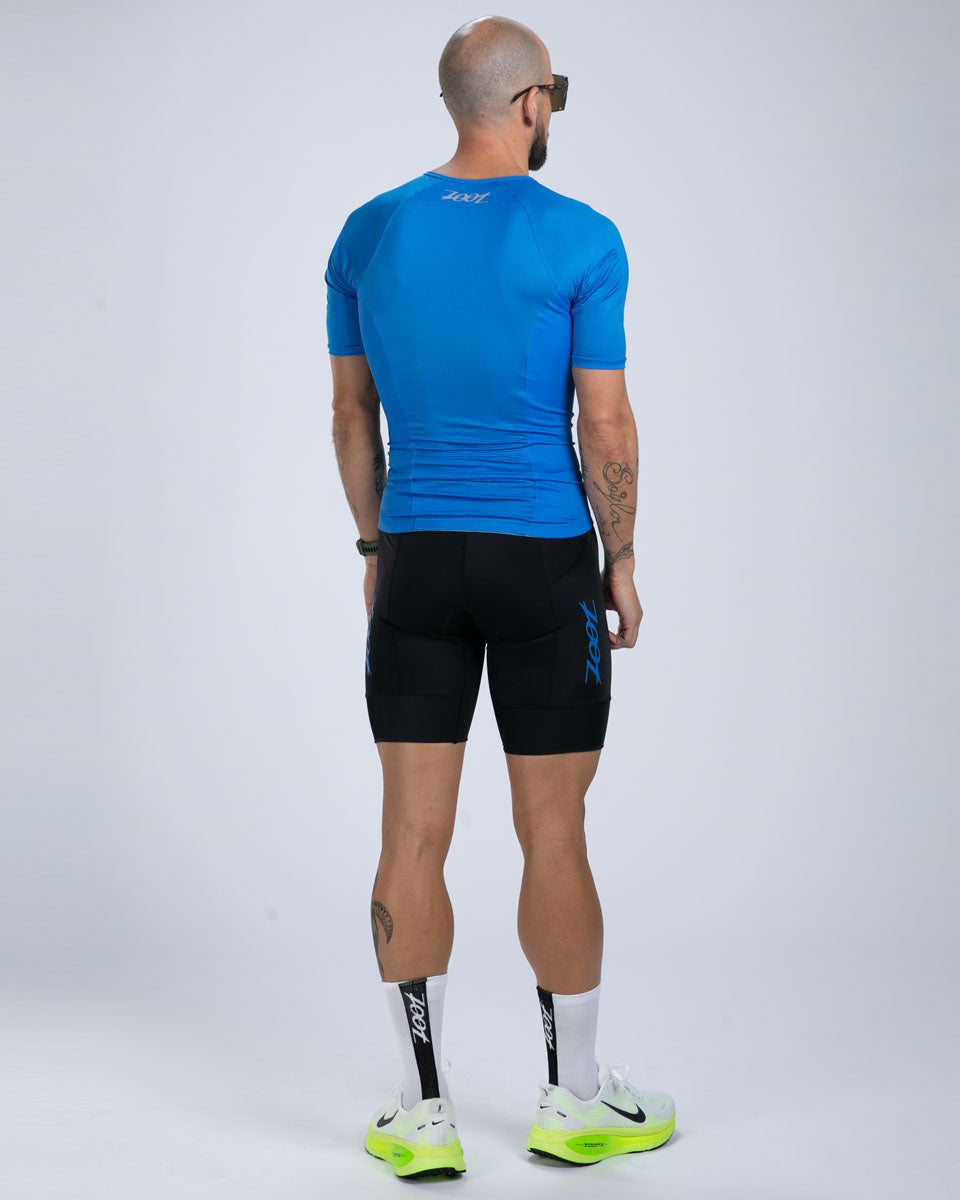 Zoot Sports TRI TOPS Men's Core Tri Aero Jersey - Ocean Blue