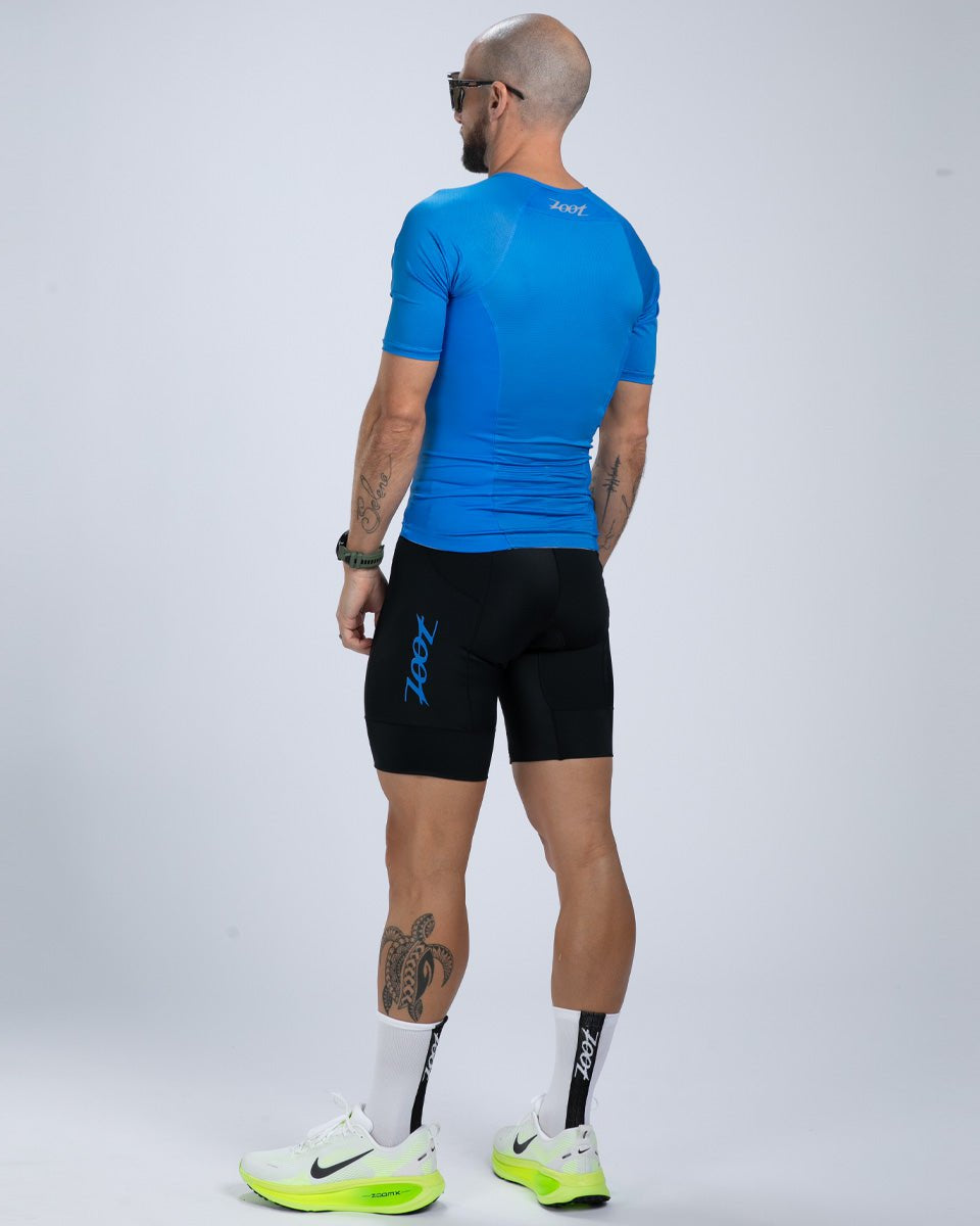 Zoot Sports TRI TOPS Men's Core Tri Aero Jersey - Ocean Blue
