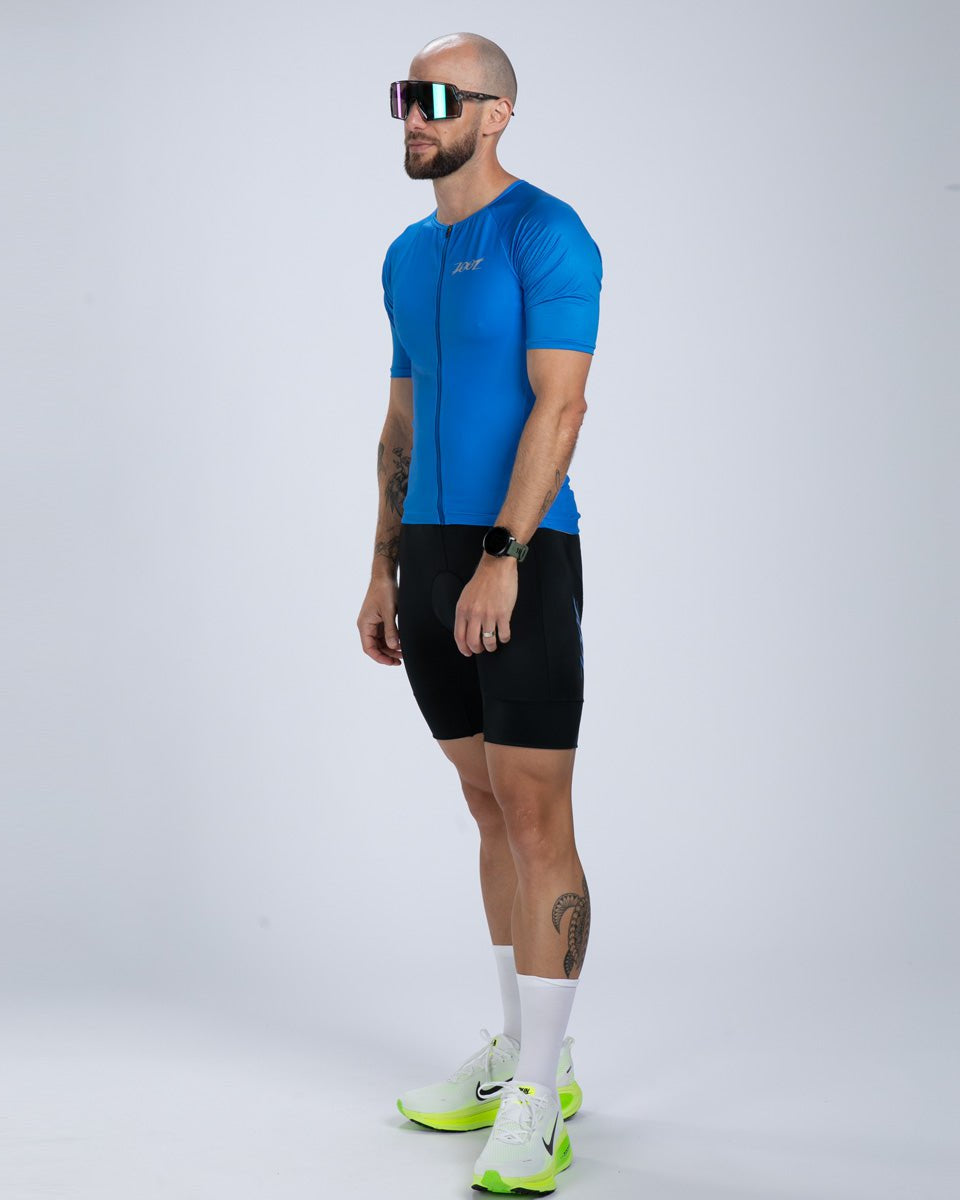 Zoot Sports TRI TOPS Men's Core Tri Aero Jersey - Ocean Blue