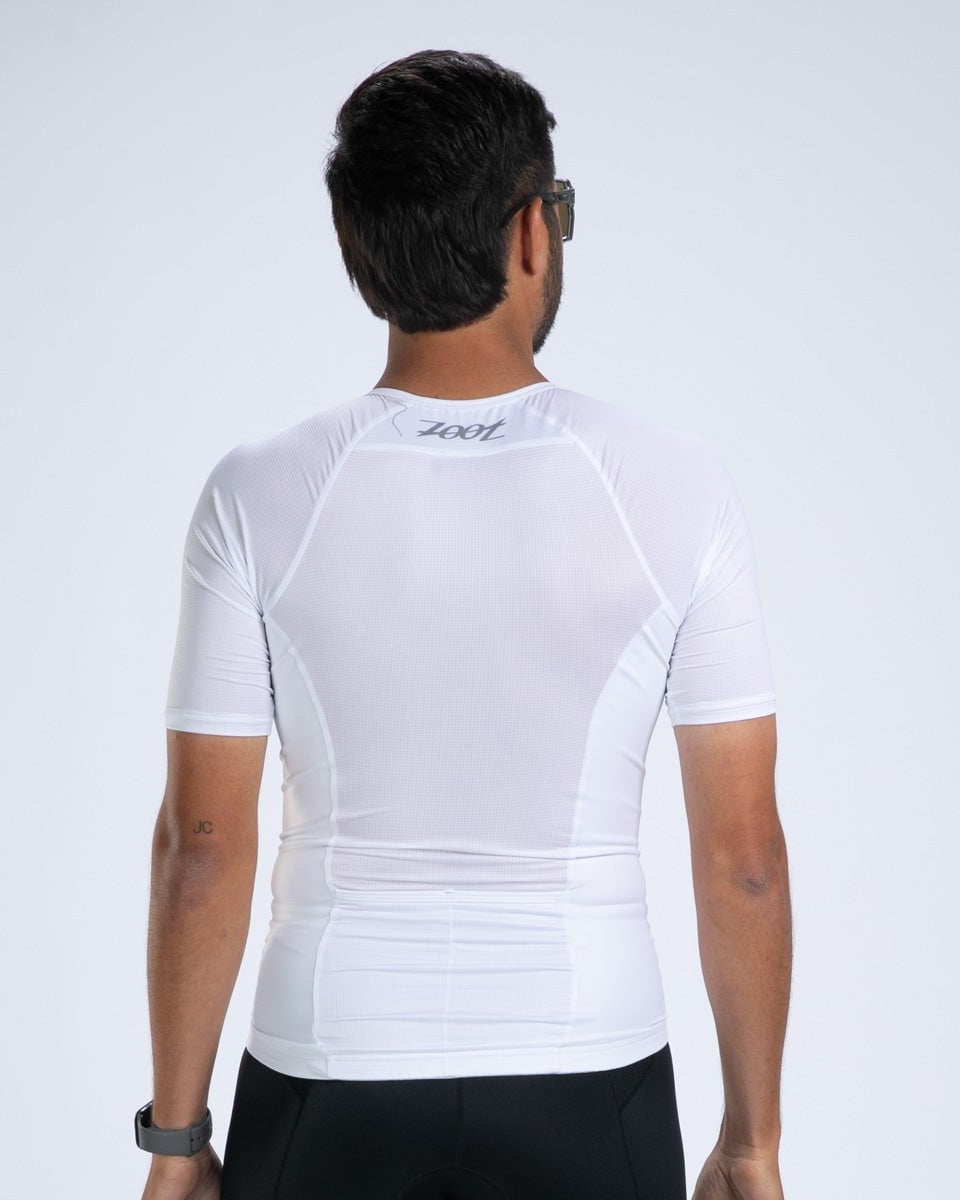 Zoot Sports TRI TOPS Men's Core Tri Aero Jersey - White
