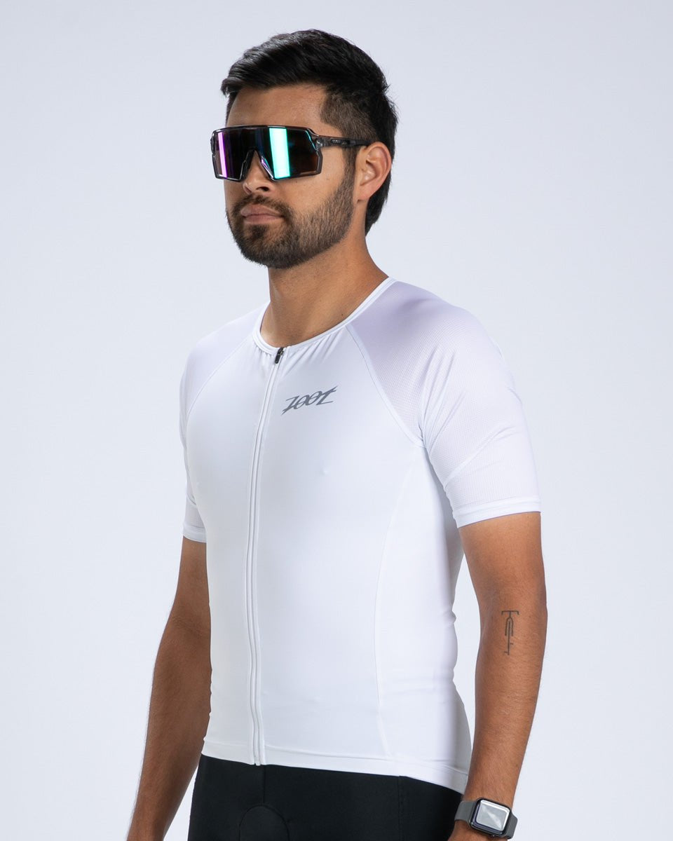 Zoot Sports TRI TOPS Men's Core Tri Aero Jersey - White