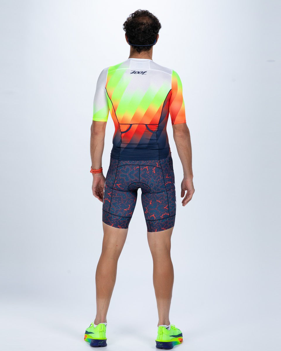 Zoot Sports TRI TOPS Men's Ltd Tri Aero Jersey - Costa Del Sol