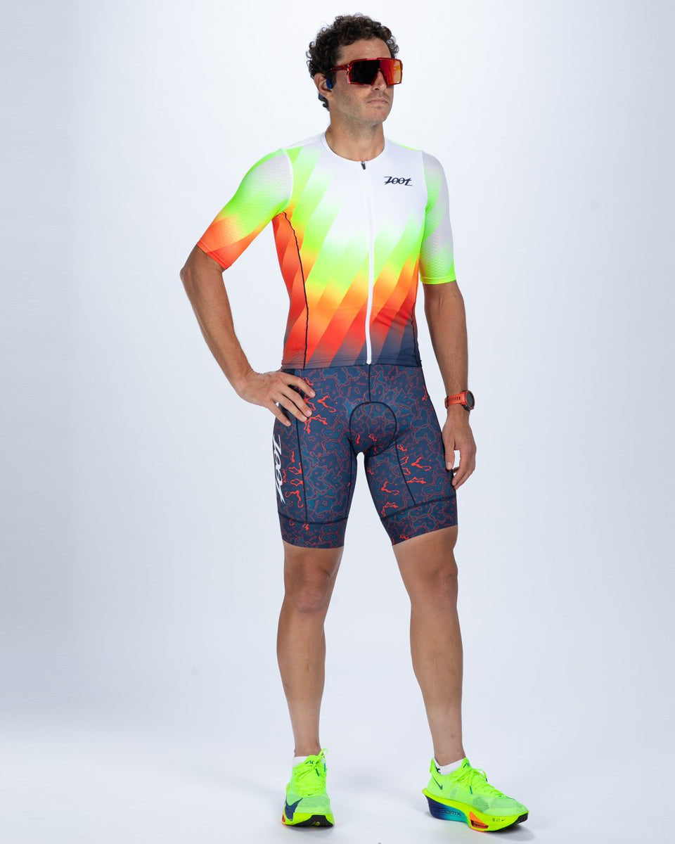 Zoot Sports TRI TOPS Men's Ltd Tri Aero Jersey - Costa Del Sol