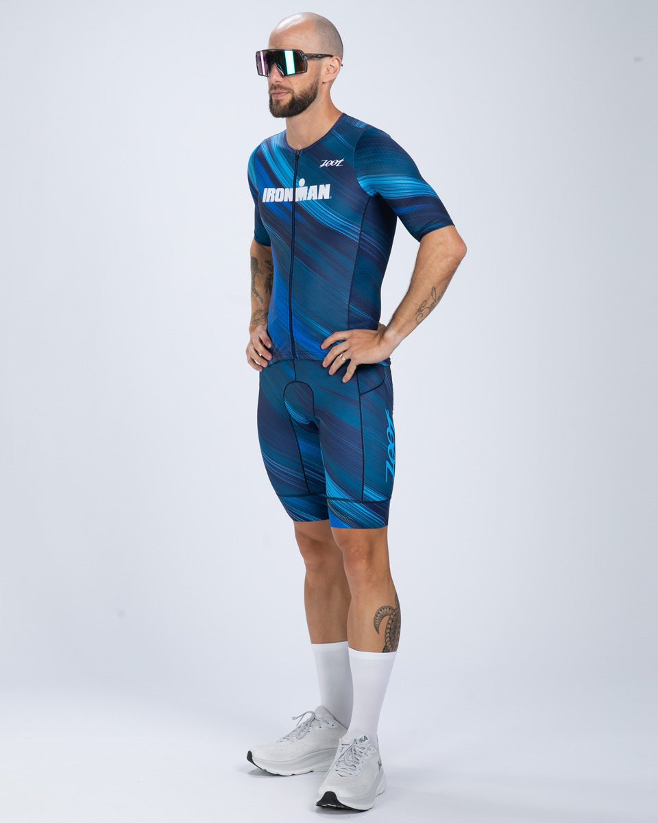 Zoot Sports TRI TOPS Men's Ltd Tri Aero Jersey - IM Heat