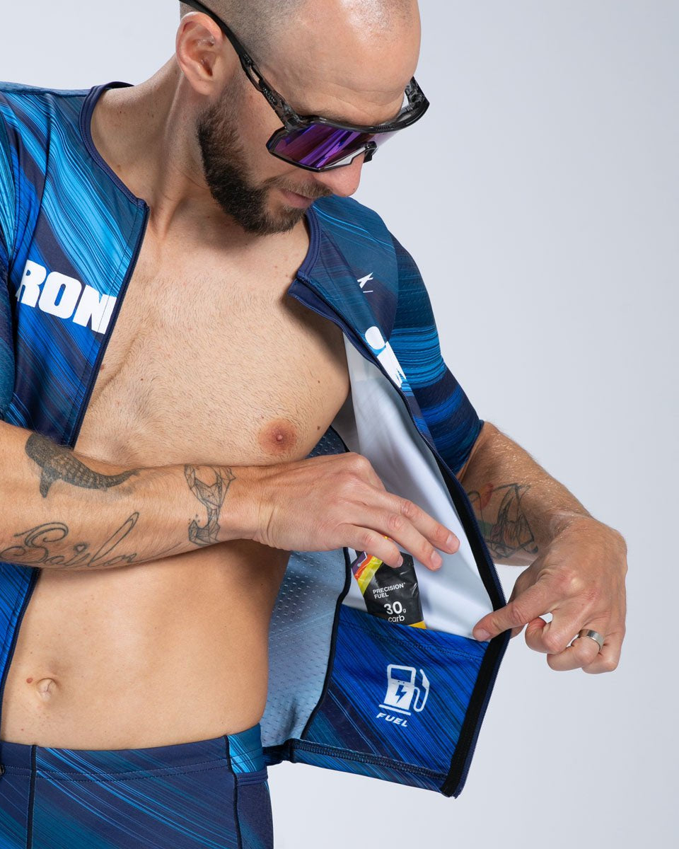 Zoot Sports TRI TOPS Men's Ltd Tri Aero Jersey - IM Heat