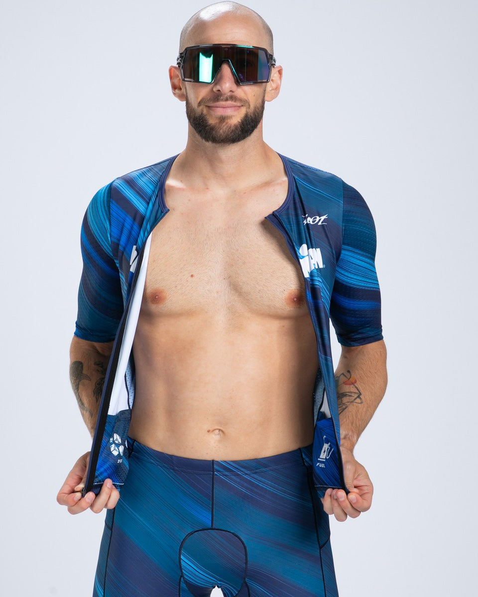 Zoot Sports TRI TOPS Men's Ltd Tri Aero Jersey - IM Heat