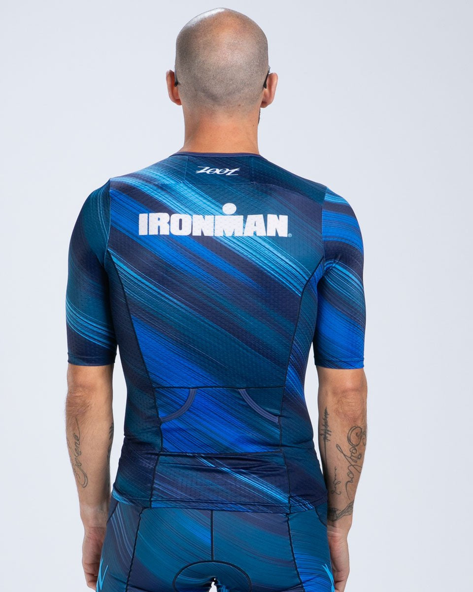 Zoot Sports TRI TOPS Men's Ltd Tri Aero Jersey - IM Heat