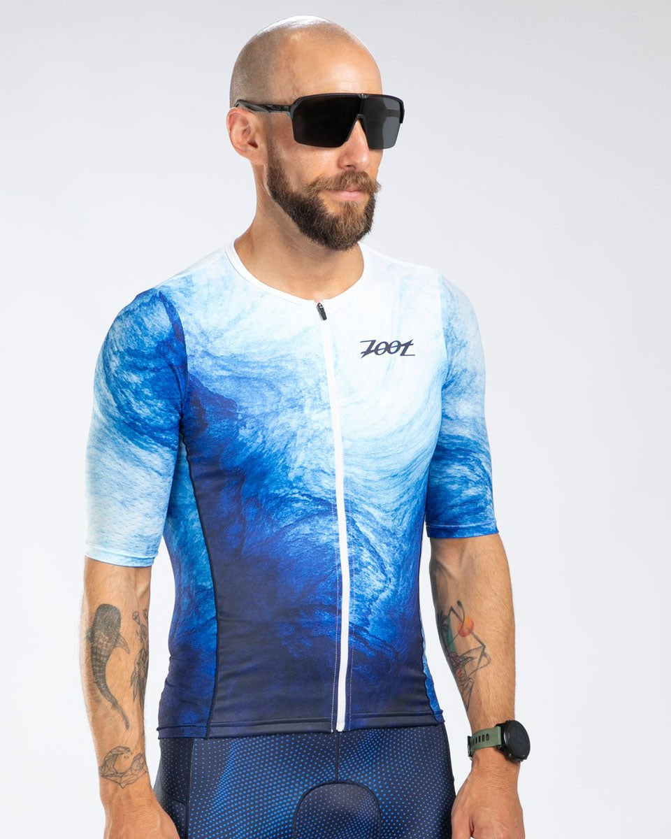 Zoot Sports TRI TOPS Men's Ltd Tri Aero Jersey - La Plage
