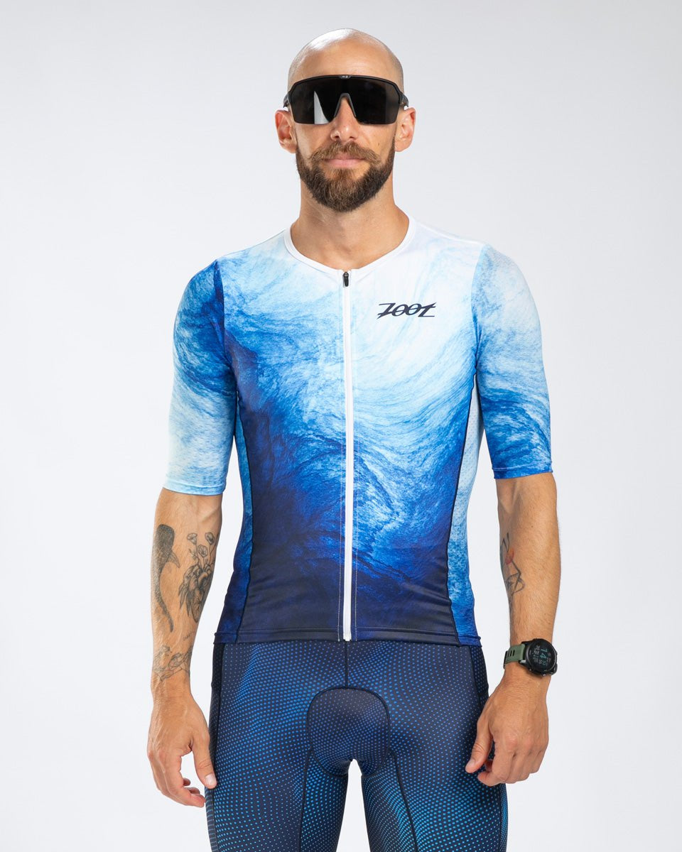 Zoot Sports TRI TOPS Men's Ltd Tri Aero Jersey - La Plage