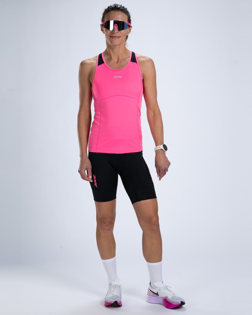 Zoot Sports TRI TOPS Women's Core Tri Racerback - Bright Pink