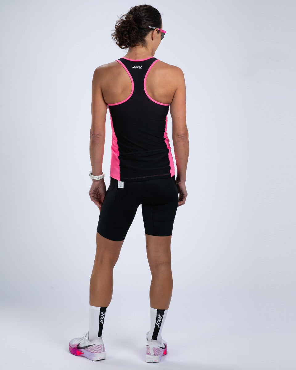Zoot Sports TRI TOPS Women's Core Tri Racerback - Bright Pink