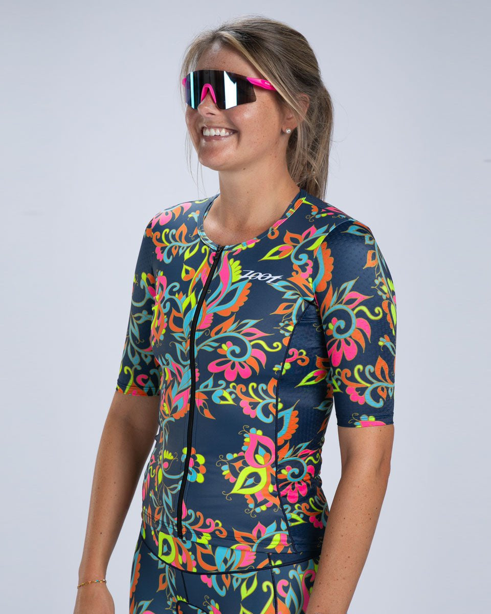 Zoot Sports TRI TOPS Women's Ltd Tri Aero Jersey - Brave