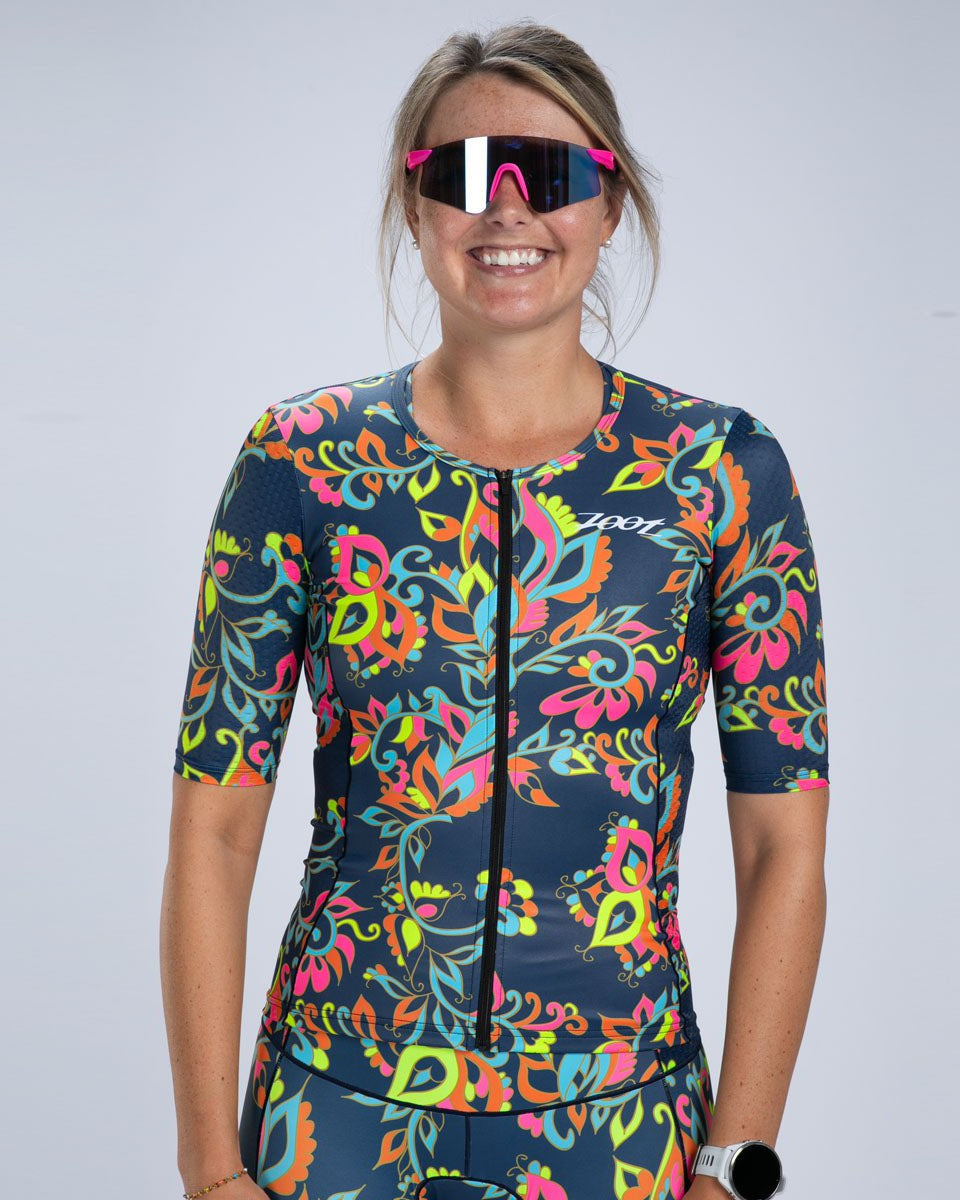 Zoot Sports TRI TOPS Women's Ltd Tri Aero Jersey - Brave