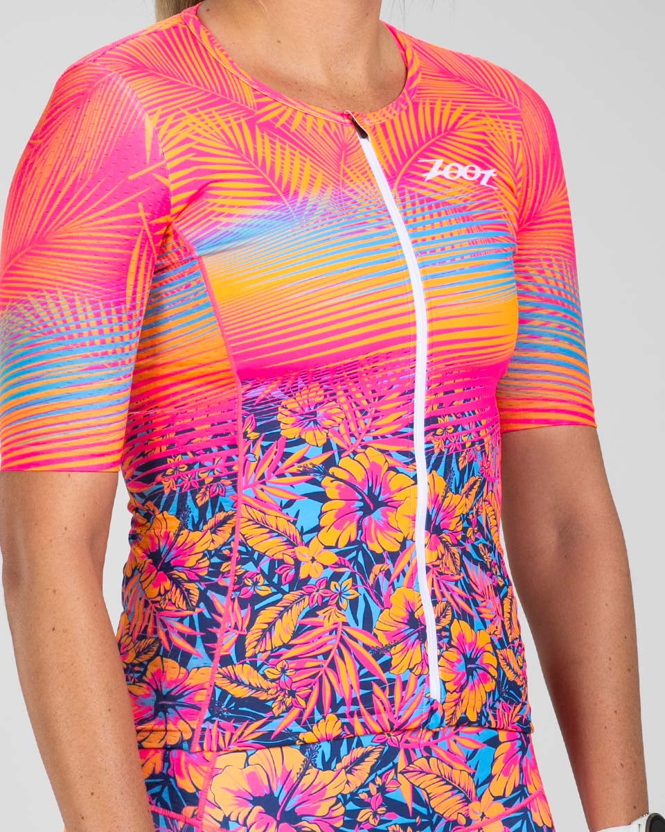 Zoot Sports TRI TOPS Women's Ltd Tri Aero Jersey - Club Aloha