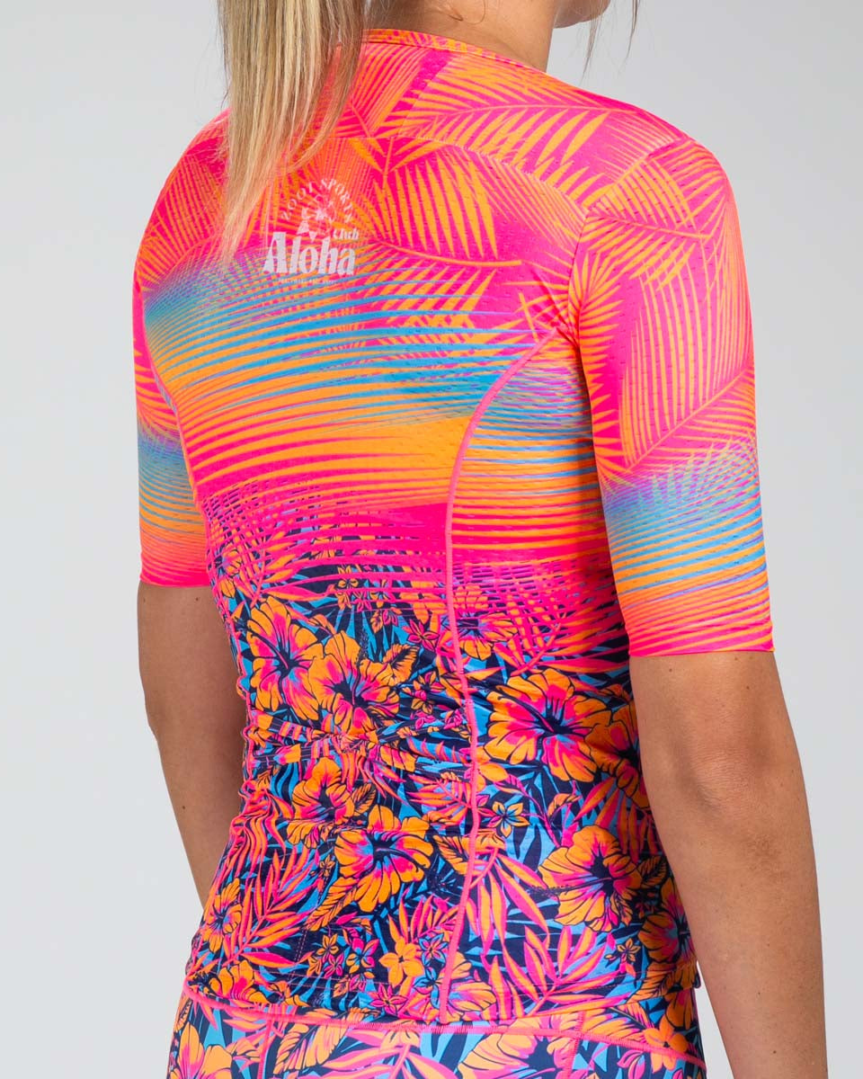 Zoot Sports TRI TOPS Women's Ltd Tri Aero Jersey - Club Aloha