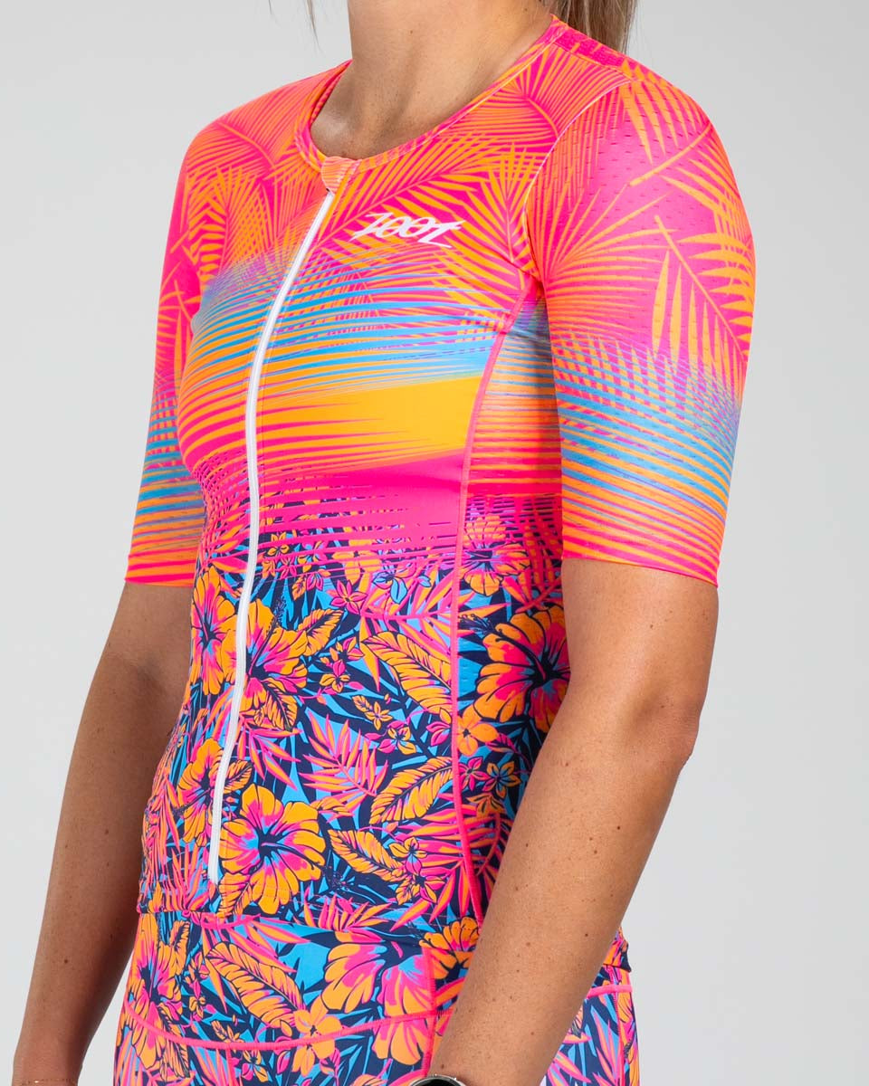 Zoot Sports TRI TOPS Women's Ltd Tri Aero Jersey - Club Aloha