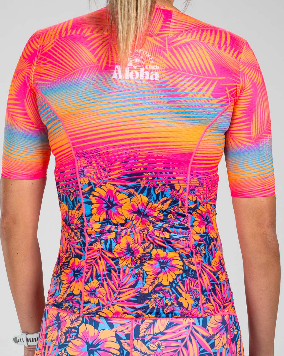 Zoot Sports TRI TOPS Women's Ltd Tri Aero Jersey - Club Aloha