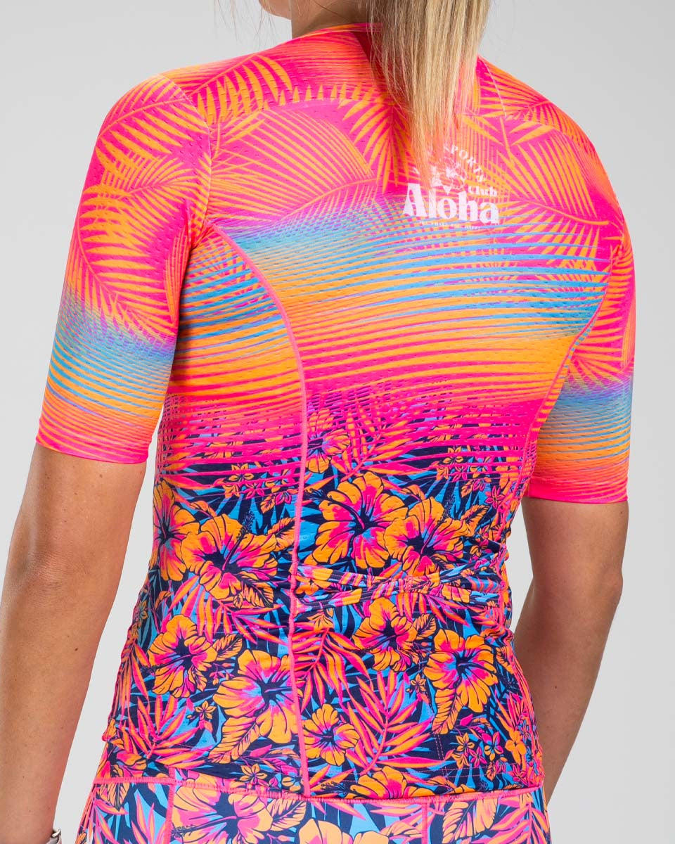 Zoot Sports TRI TOPS Women's Ltd Tri Aero Jersey - Club Aloha