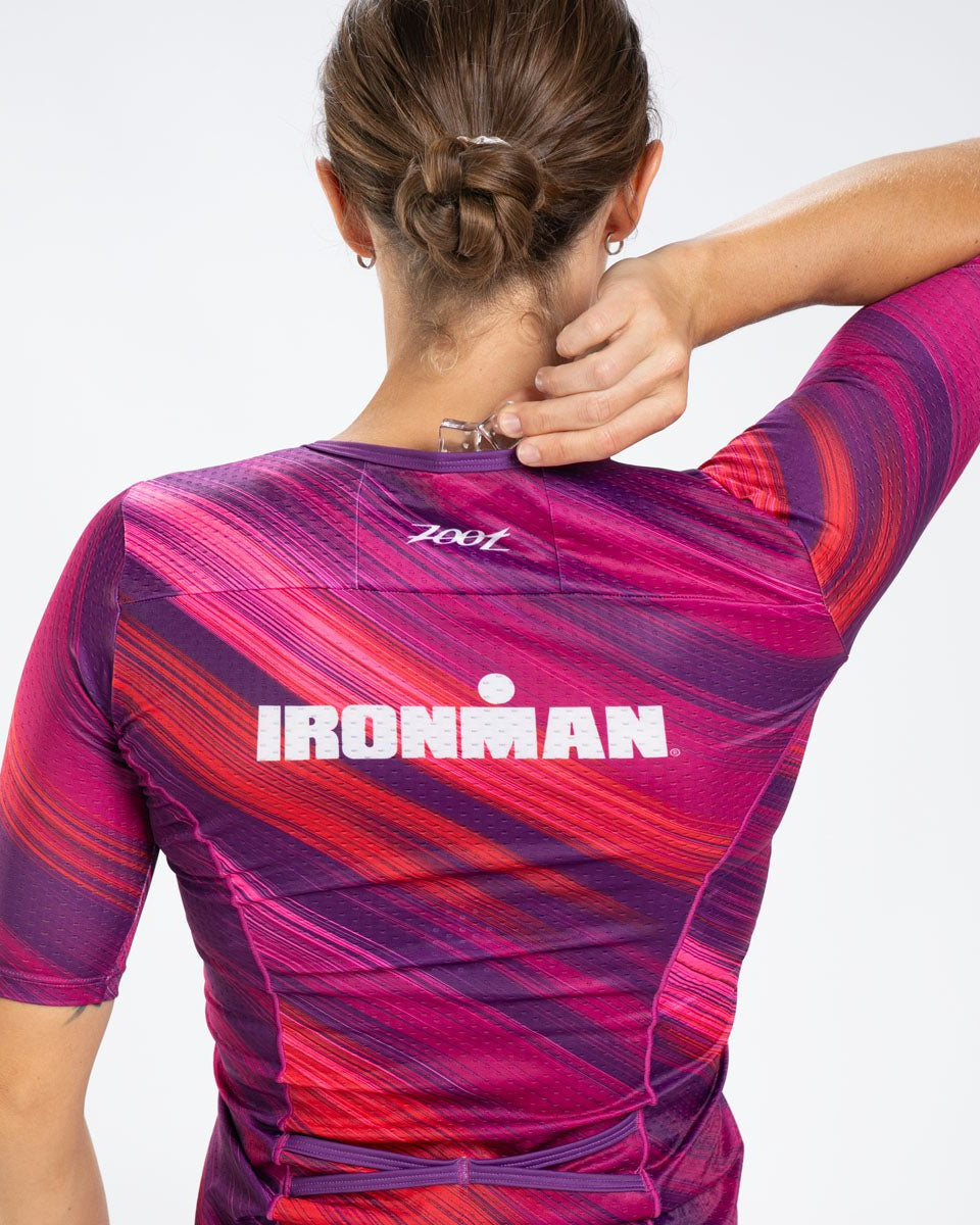 Zoot Sports TRI TOPS Women's Ltd Tri Aero Jersey - IM Heat