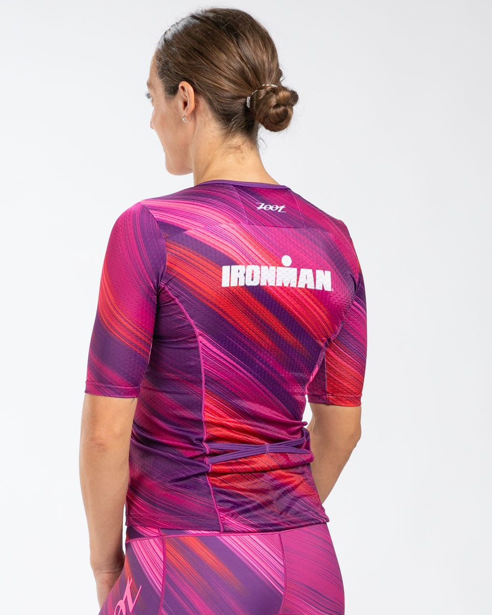 Zoot Sports TRI TOPS Women's Ltd Tri Aero Jersey - IM Heat