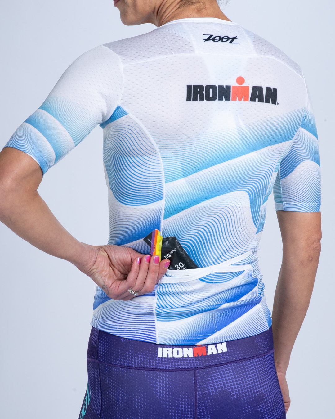 Zoot Sports TRI TOPS Women's Ltd Tri Aero Jersey - IM Stratos