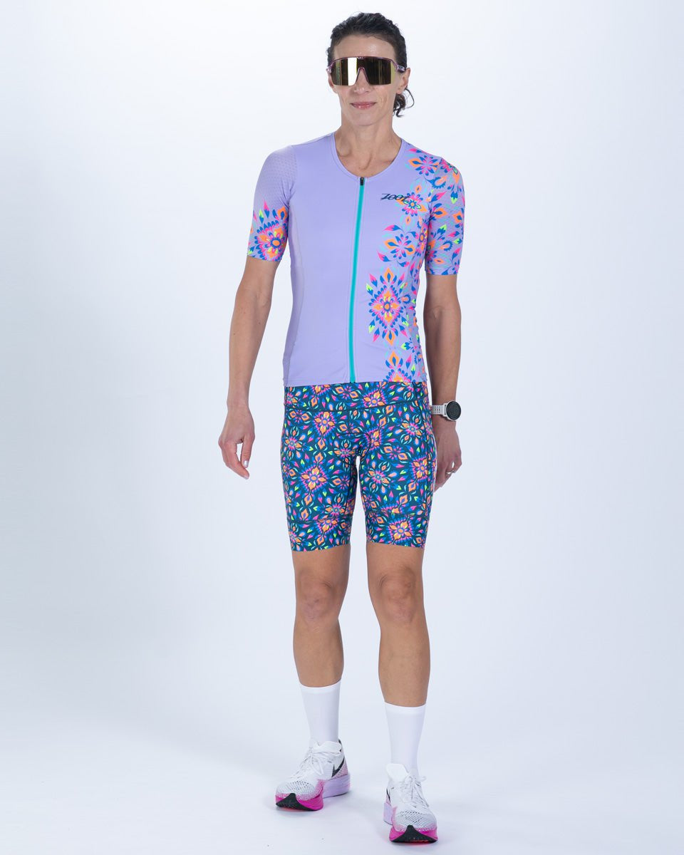 Zoot Sports TRI TOPS Women's Ltd Tri Aero Jersey - Kaleidoscope