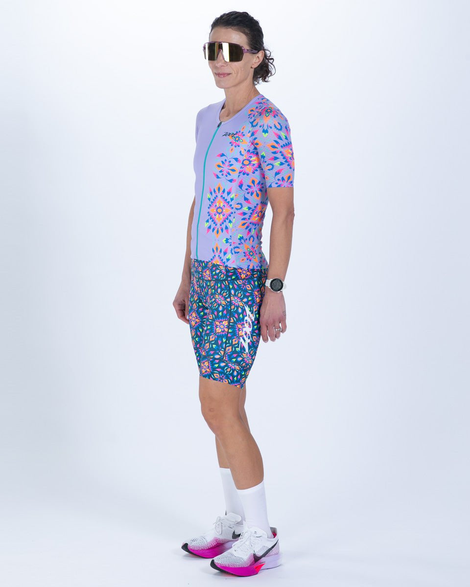 Zoot Sports TRI TOPS Women's Ltd Tri Aero Jersey - Kaleidoscope