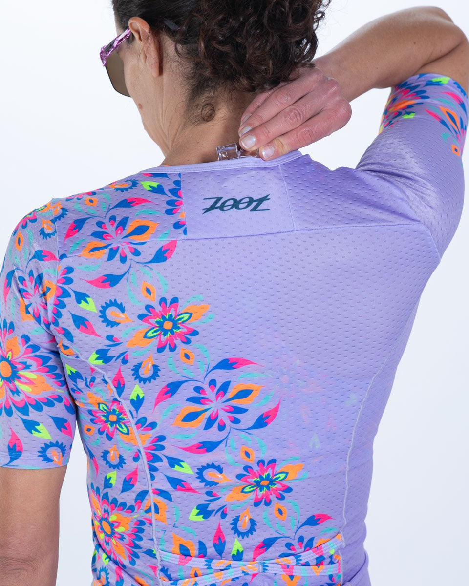 Zoot Sports TRI TOPS Women's Ltd Tri Aero Jersey - Kaleidoscope