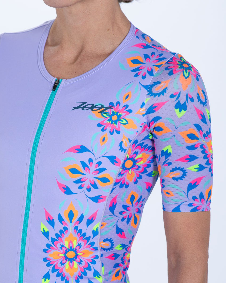 Zoot Sports TRI TOPS Women's Ltd Tri Aero Jersey - Kaleidoscope