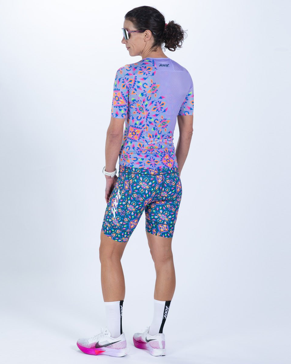 Zoot Sports TRI TOPS Women's Ltd Tri Aero Jersey - Kaleidoscope