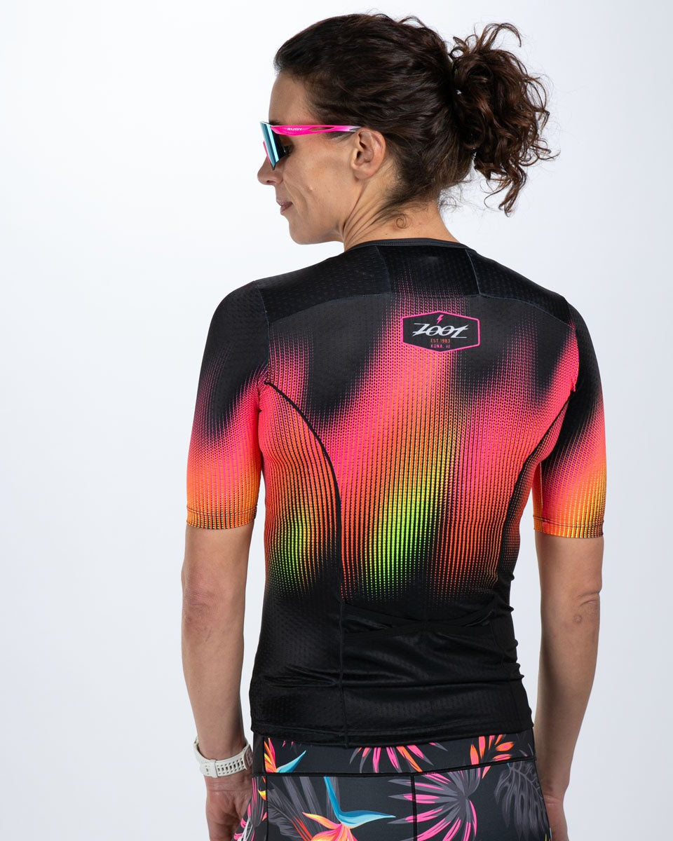 Zoot Sports TRI TOPS Women's Ltd Tri Aero Jersey - Tropical Magic