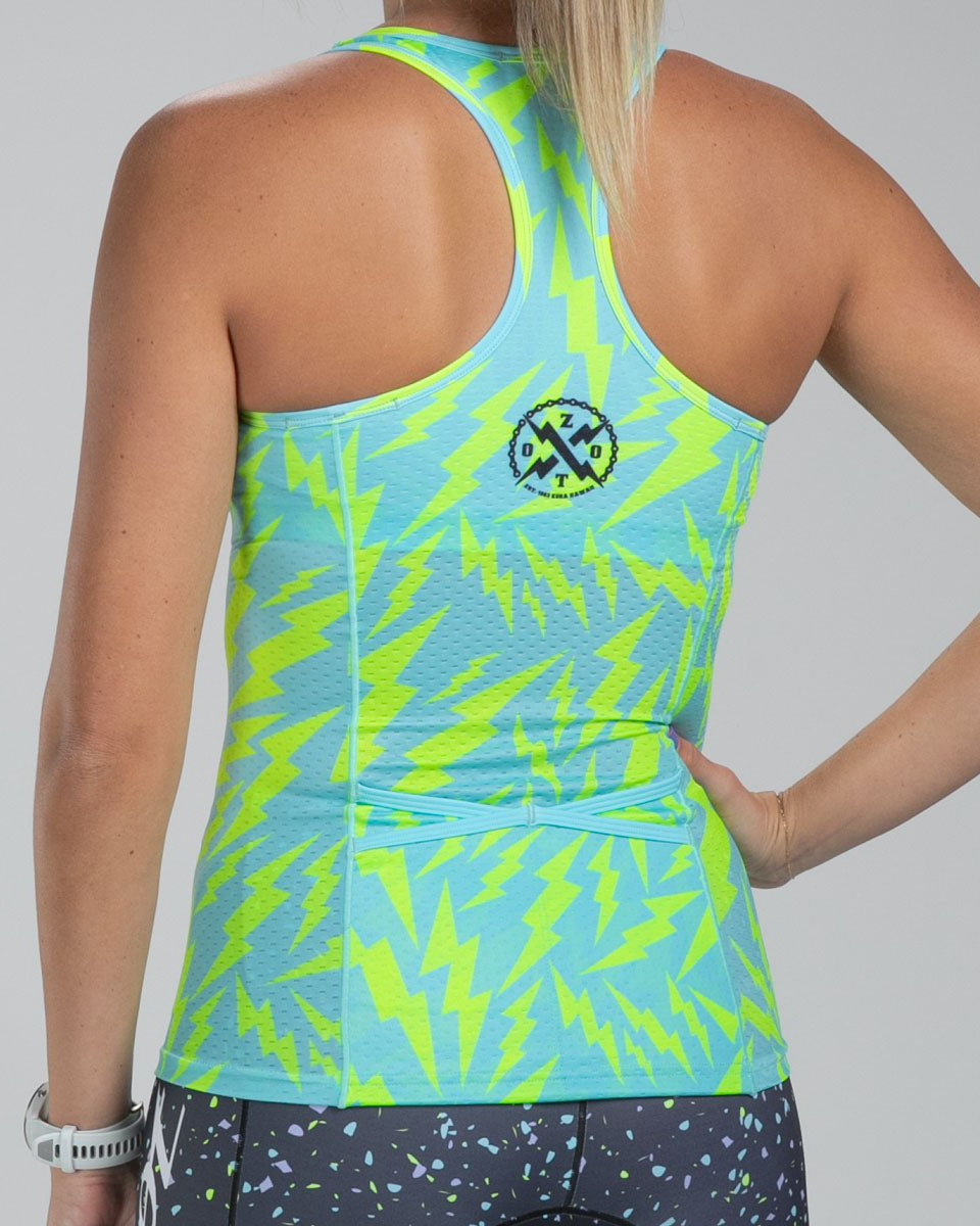 Zoot Sports TRI TOPS Women's Ltd Tri Racerback - Electric